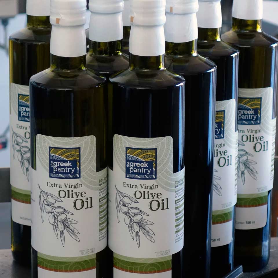 Greek pantry olive oil