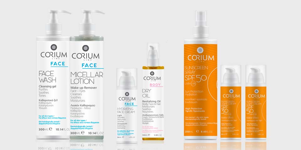 Corium Branding and Packaging